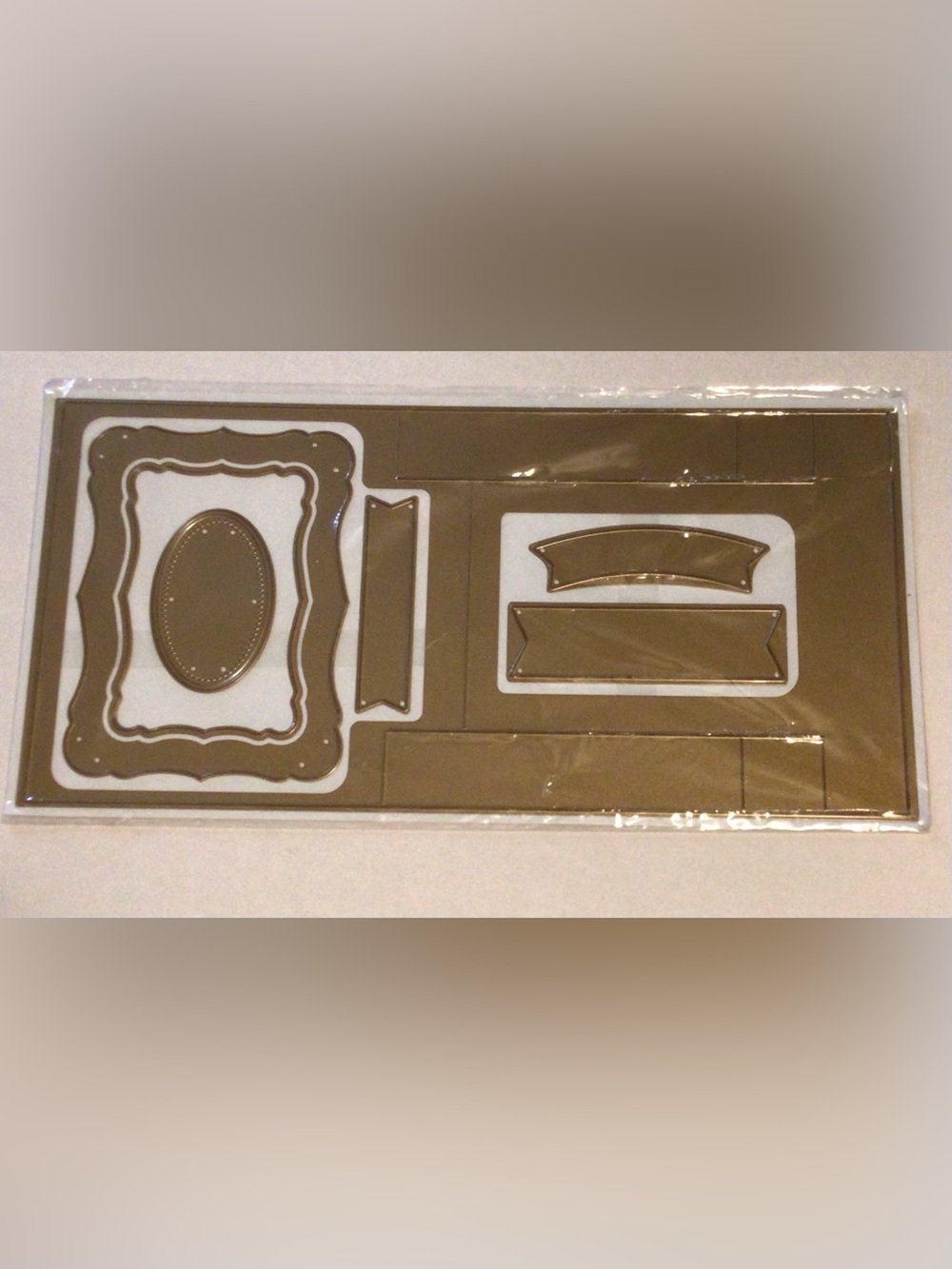 Cricut Cuttlebug Anna Griffin Window Frame Card Dies Sealed NEW IN PACKAGE